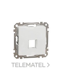 CARATULA CONECTOR RJ45 HDMI VGA BLANCO