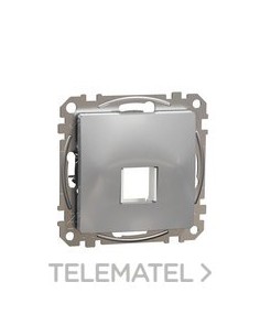 CARÁTULA CONECTOR RJ45 HDMI VGA ALUMINIO