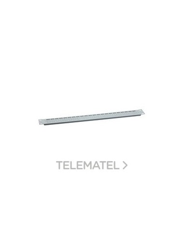 CARATULA 19" PERFORADA 3U METÁLICA R7035