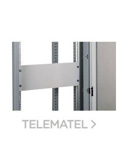 CARATULA 19" CIEGA METÁLICA 3U R7035