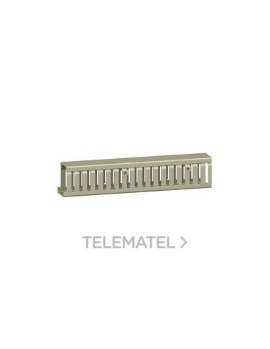 CANALETA CABLEADO 37x75 GRIS