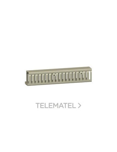 CANALETA CABLEADO 25x50 GRIS