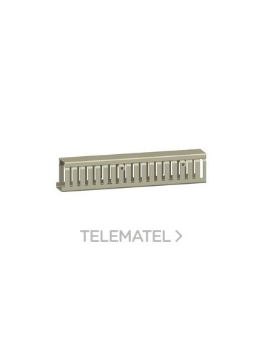 CANALETA CABLEADO 125x75 GRIS