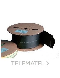 TUBO TERMORRETRACTIL 3,2mm NEGRO ROLLO
