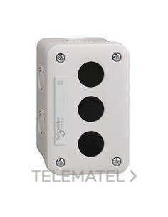 CAJA VACÍA CON XALE CON 3 TALADROS