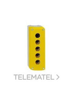 CAJA VACÍA CON 5 TALADROS