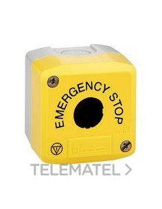 CAJA VACÍA CON 1 TALADRO CON TEXTO