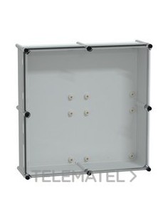 CAJA TRANSPARENTE PLS 54x54x18 7035