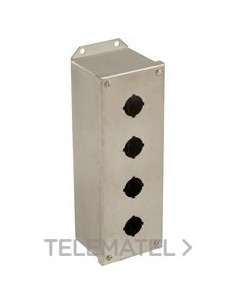 CAJA TALADROS ACERO INOXIDABLE (4u)