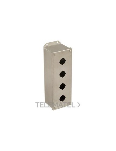 CAJA TALADROS ACERO INOXIDABLE (4u)