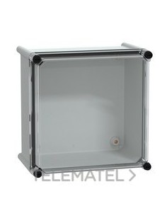 CAJA TRANSPARENTE PLS 27x27x18 7035