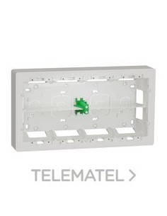 CAJA SUPF.2x10 MOD.BL ACVO.