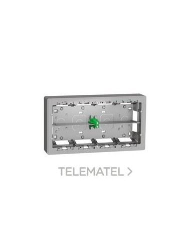 CAJA SUPERFICIE 2x10 MÓDULOS ALUMINIO