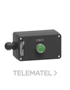 CAJA PULSADOR ATEX PLÁSTICO MARCHA VERDE