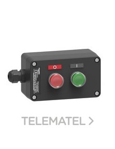 CAJA PULS.ATEX PLAST.MARCHA/PARO