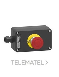 CAJA PULS.ATEX PLAST.1 SETA EMERG.
