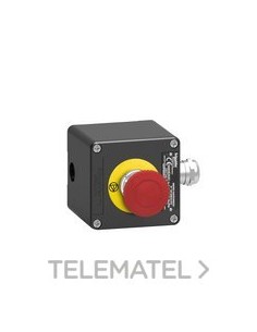 CAJA PULS.ATEX MET.1 SETA EMERG.