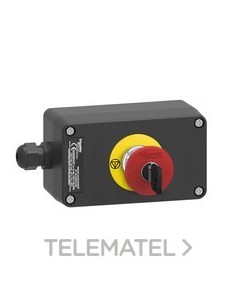 CAJA PULS.ATEX PLAST.1 SETA EMERG.