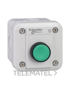 CAJA PULSADOR 1 NA VERDE