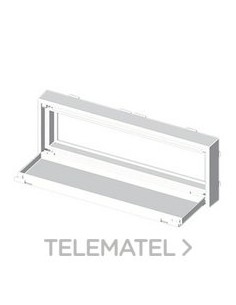 PLACA P/MEC.SOBRE RAIL DIN PVC U24X BN