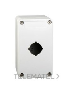 CAJA PLÁSTICO VACÍA CON 1 TALADRO