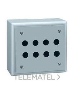 CAJA MET.ACE.8 TDRO.d.22,2 PROF.115mm