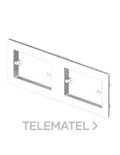 PLACA P/6 MOD.U24X PVC BN