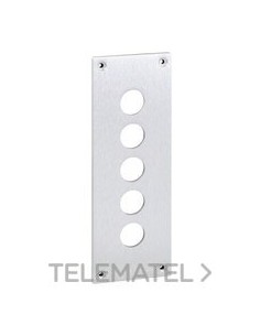 CAJA EMPOTRABLE CON 5 TALADROS