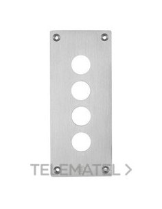 CAJA EMPOTRABLE CON 4 TALADROS