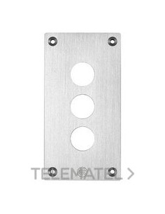 CAJA EMPOTRABLE CON 3 TALADROS