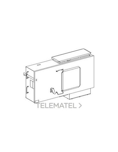 CAJA CON INTERRUPTOR FUSIBLE 3L+PE 1000A