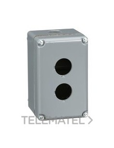 CAJA ALUMINIO 2 TALADROS DIÁMETRO 30mm