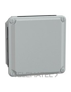 CAJA ACERO SEMITROQUELADA 105x105x49mm