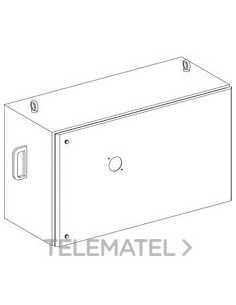 CAJA 3L+N+PE 400A P/COMPACT NSX MED.