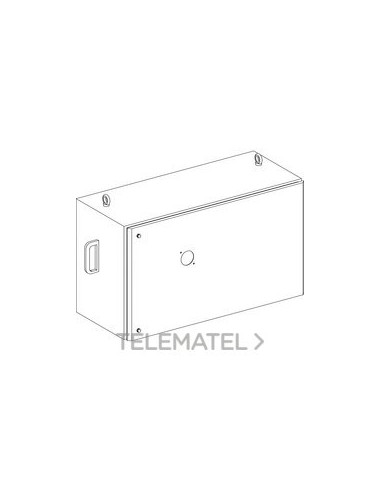 CAJA 3L+N+PE 400A P/COMPACT NSX MED.