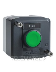 CAJA 1 PULS.VD ETIQ."START"