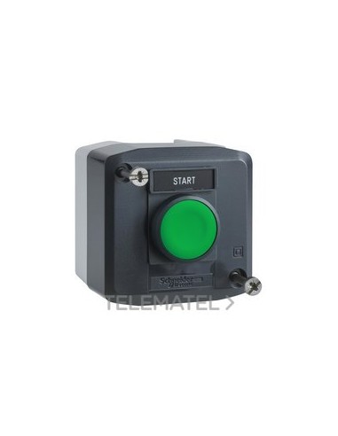 CAJA 1 PULS.VD ETIQ."START"