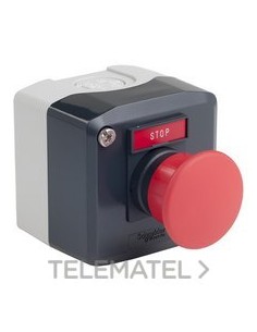 CAJA 1 PULS.SETA RTNO.ETIQ."STOP"