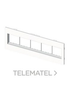 PLACA P/5 MOD.45x45 SIMON 27 U24X PVC BN