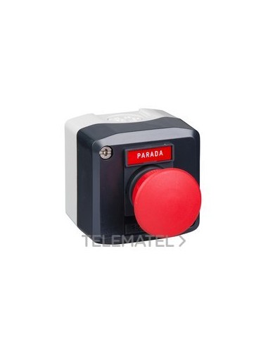 CAJA 1 PULS.SETA RAS.RJ "PARADA" ETIQ.