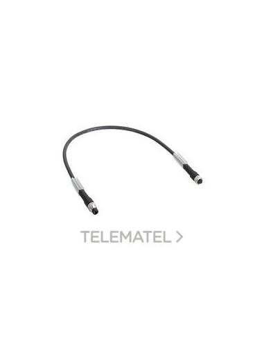 CABLE RECTO M8-4P M-H 2m