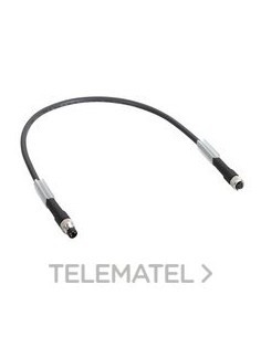 CABLE RECTO M8-4P M-H 5m