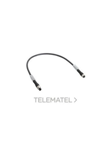 CABLE RECTO M8-4P M-H 5m