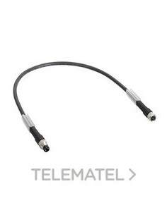 CABLE RECTO M8-4P M-H 1m