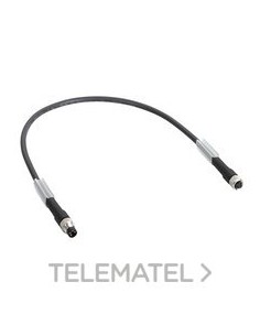 CABLE RECTO M8-4P M-H 10m
