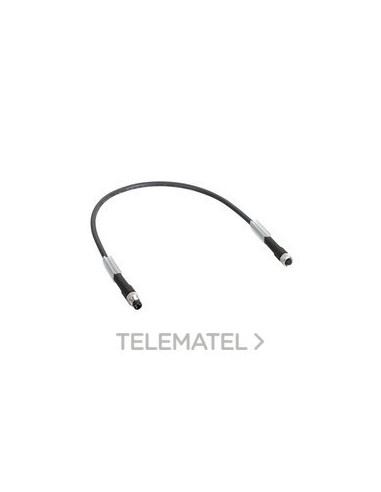 CABLE RECTO M8-4P M-H 10m