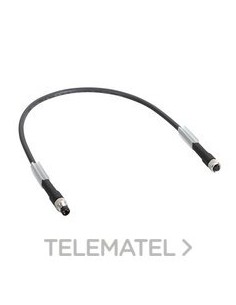 CABLE RECTO M8-4P M-H 15m