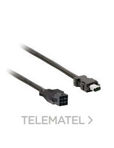 CABLE POTENCIA 3m BLINDADO 0,82mm² BCH2