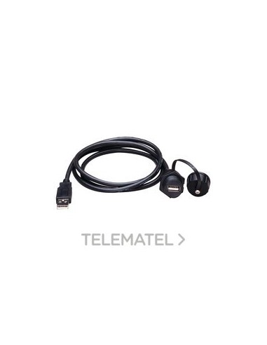 CABLE EXTN.USB P/MONT.PNL.1m