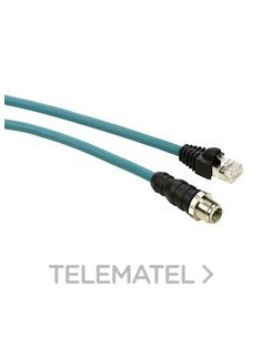 CABLE ETHERNET IP67 M12-RJ45 10m